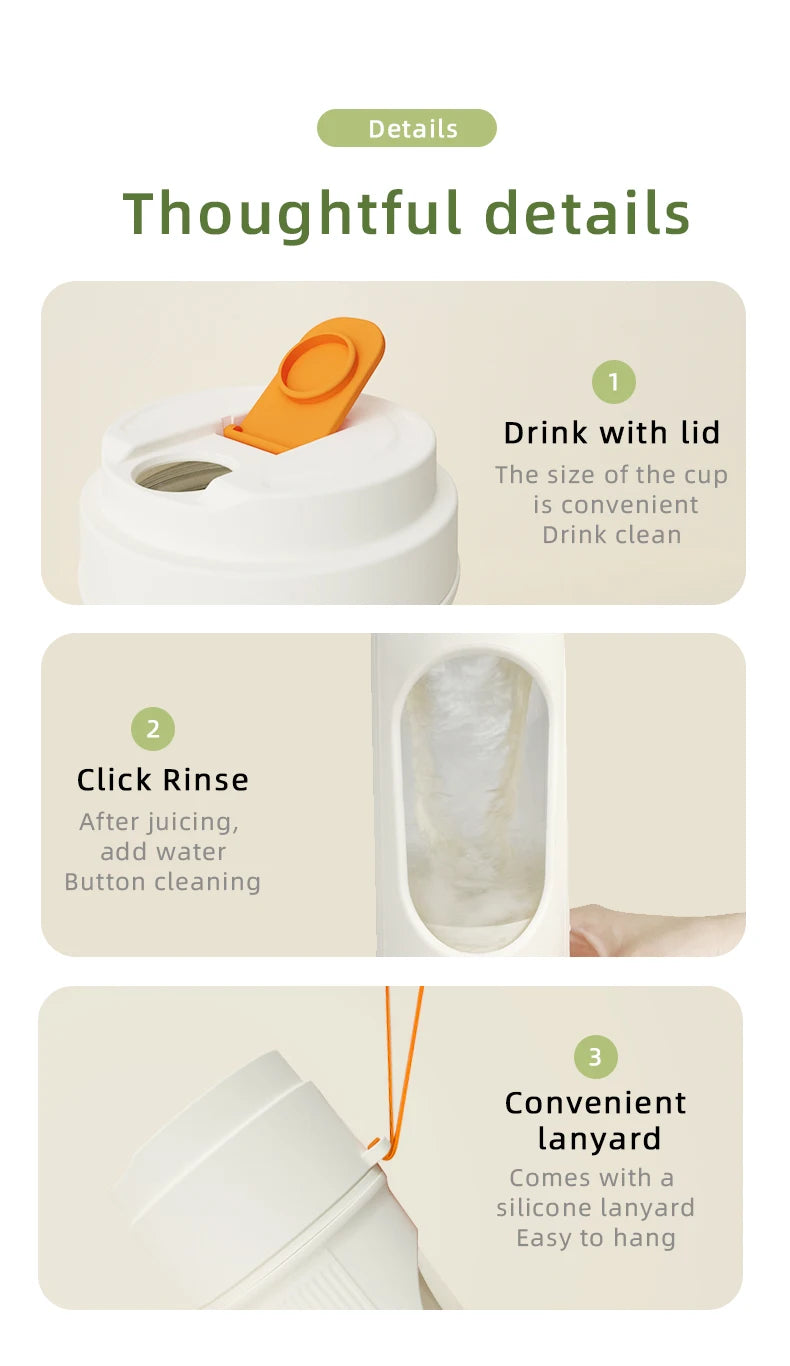 BlendMate Pro 12-Blade Portable Blender