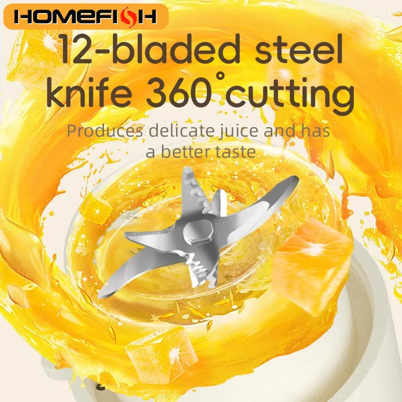 BlendMate Pro 12-Blade Portable Blender