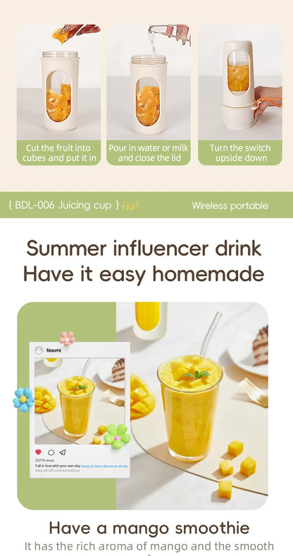 BlendMate Pro 12-Blade Portable Blender