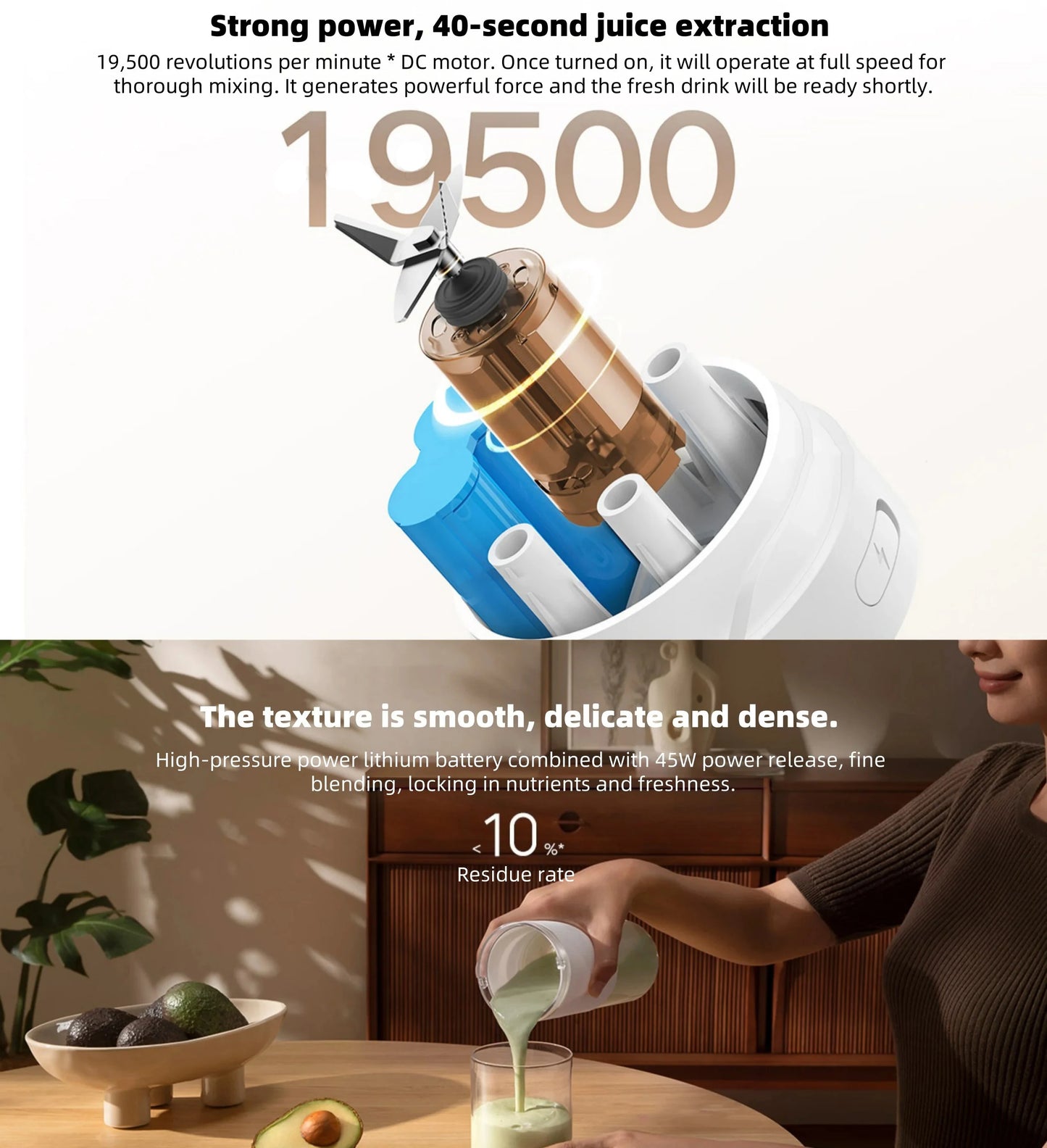 BlendMate Mini Smart Juicer